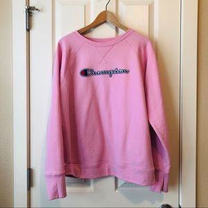 Pink Champion Crewneck